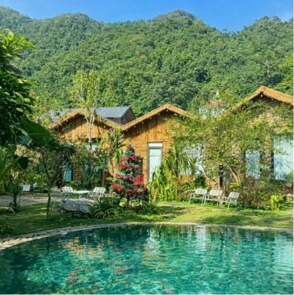 Mộc Sơn Homestay với view đẹp