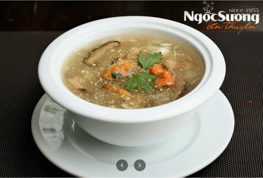 Món ăn đa dạng tại NS Bến Thuyền