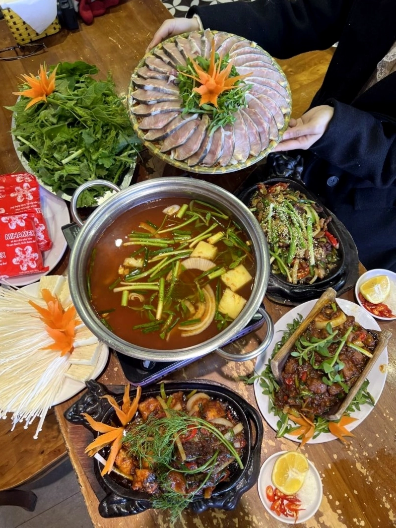 Món ăn đặc sắc tại Nhà hàng Hải Lâm SaPa