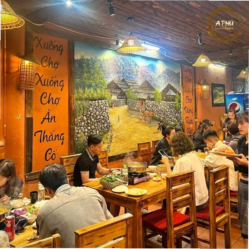Món ăn đặc sản tại Nhà hàng A Phủ SaPa
