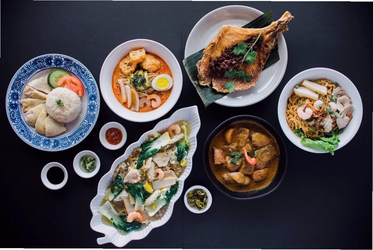 Món ăn Singapore tại Lion City Restaurant