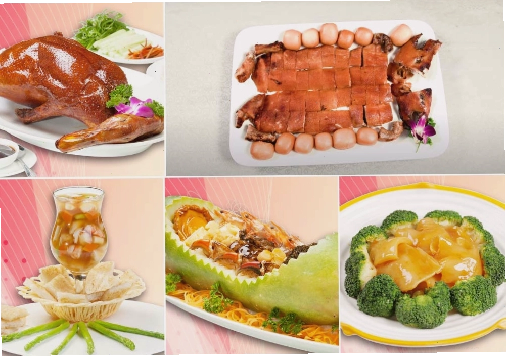 Món ăn tại nhà hàng Ái Huê được bày trí công phu