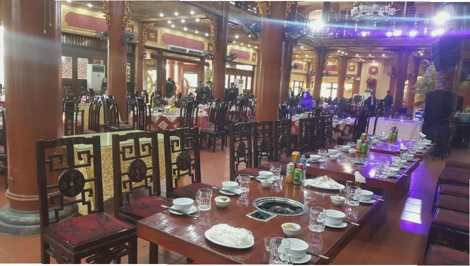 Món ăn thịnh soạn tại Nhà hàng Ngọc Minh