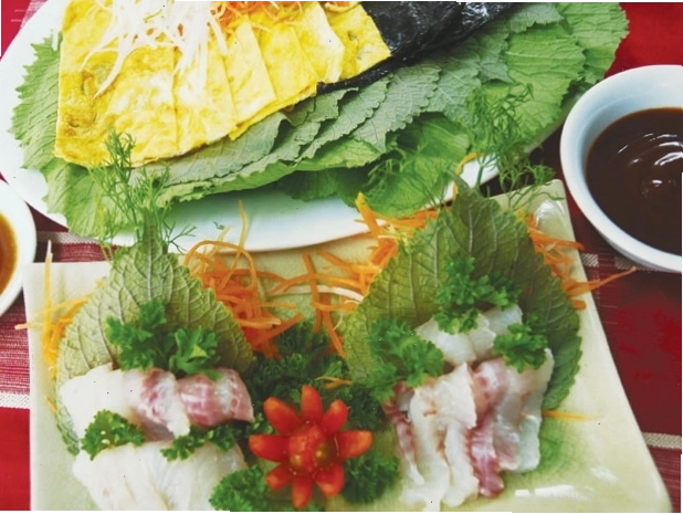Món cá quế hấp dẫn tại nhà hàng Hai Lúa Sài Gòn