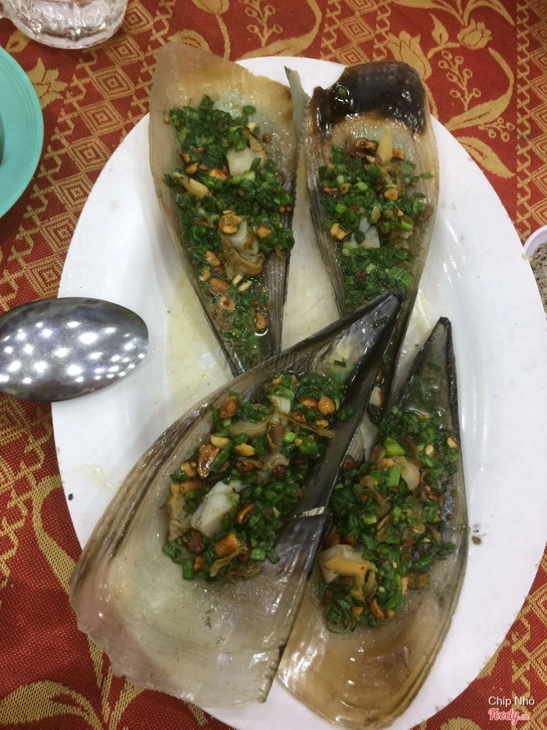 Món cồi mai nướng thơm ngon