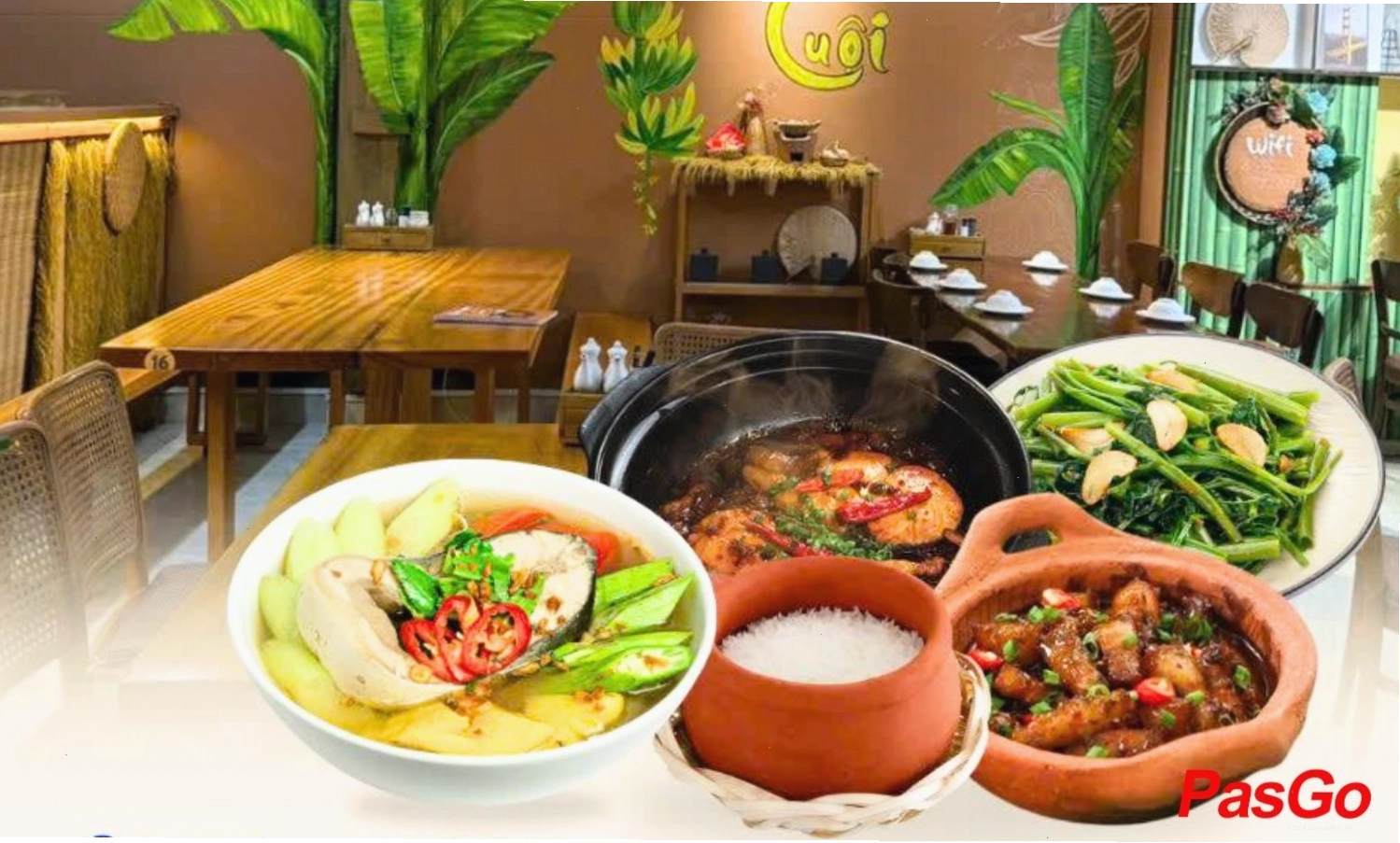 Món cơm niêu hấp dẫn tại Cơm Niêu Cuội