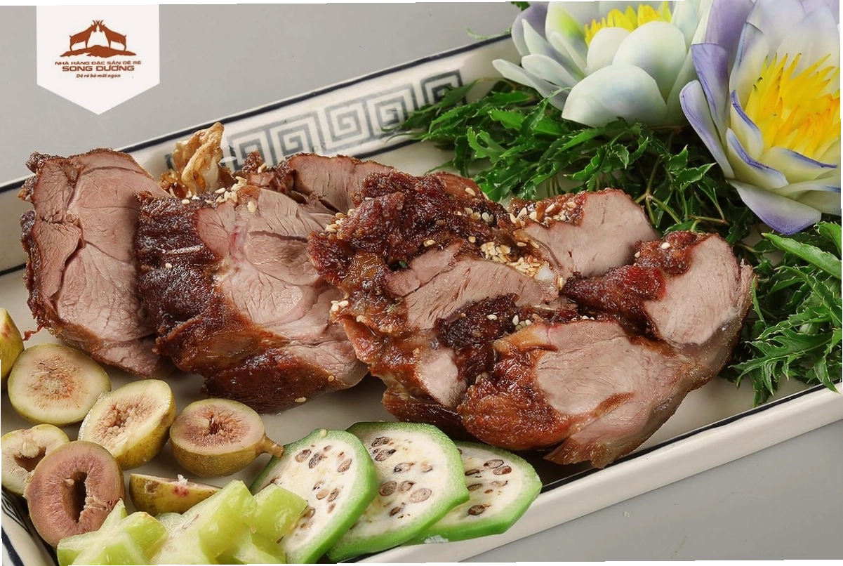 Món dê ré quay hấp dẫn