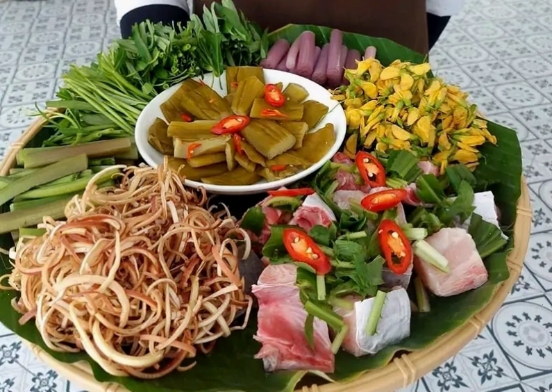 Món Lẩu cá bông lau đậm đà hương vị