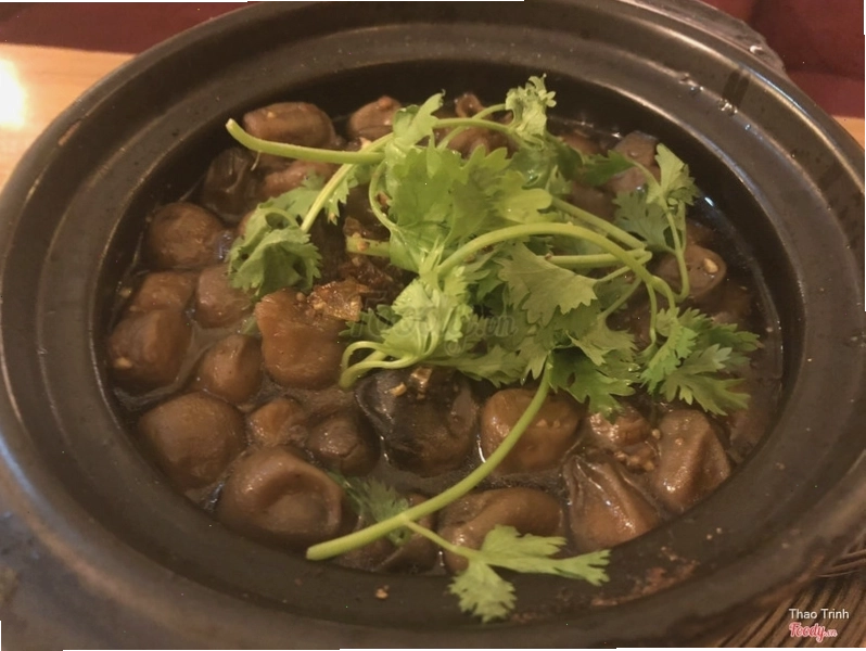 Món nấm rơm kho tiêu đậm đà hương vị