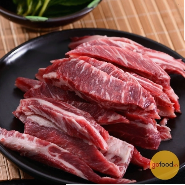 Món sườn hoàng đế bò Mỹ Black Angus