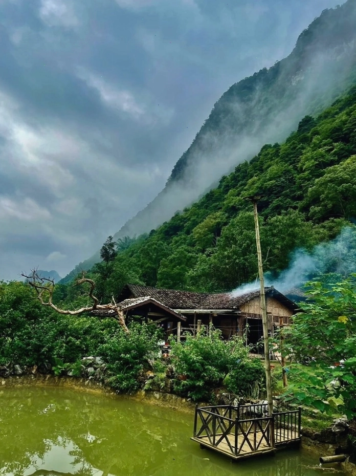 Một buổi sáng yên bình tại Mế Farmstay Cao Bằng