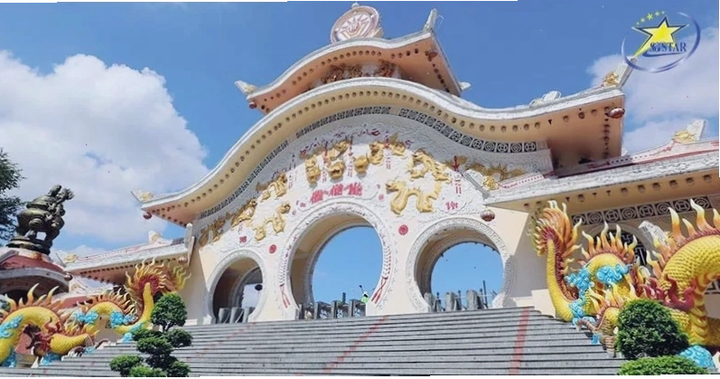 Một góc Công Viên Văn Hóa Miền Tây nhìn từ trên cao