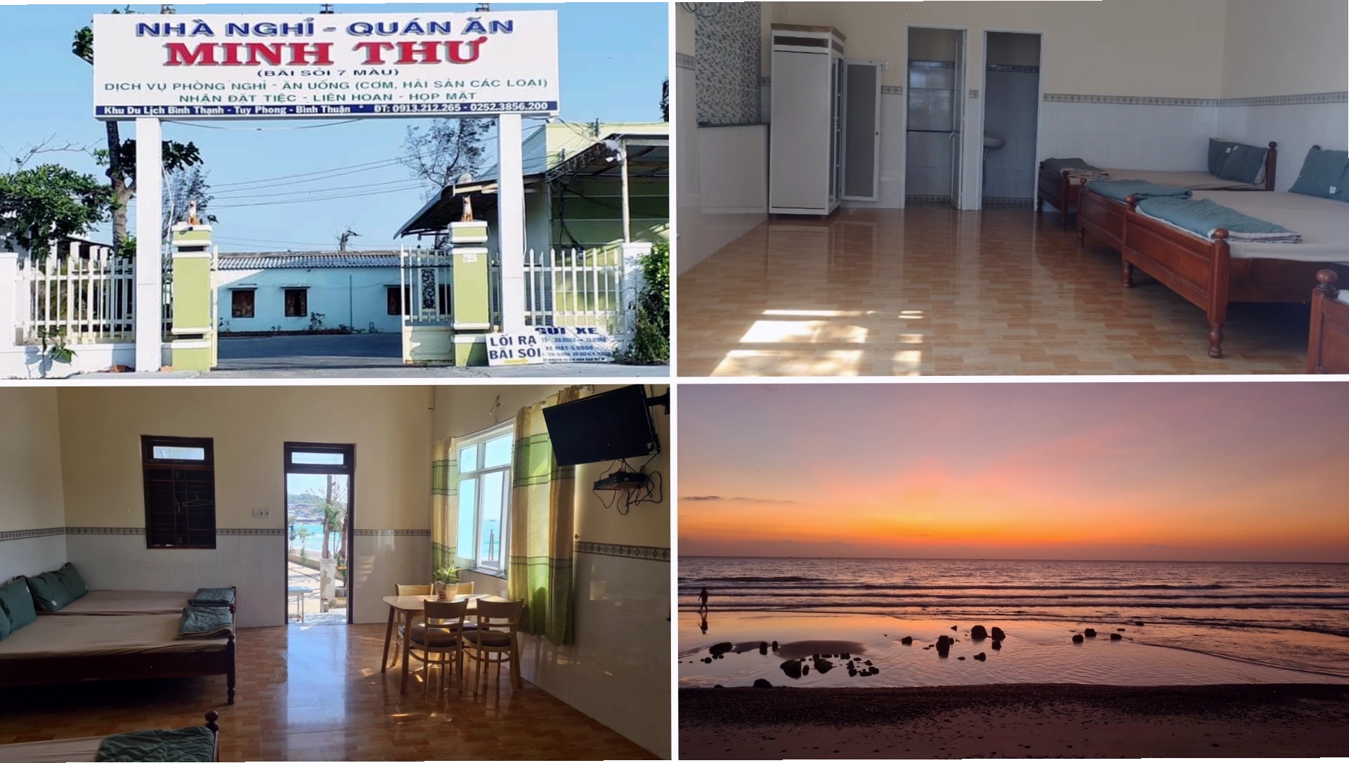 Một góc Homestay Minh Thư gần biển Cổ Thạch