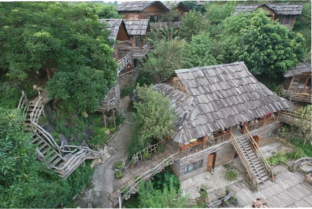 Một góc khác của homestay tại Trạm Tấu