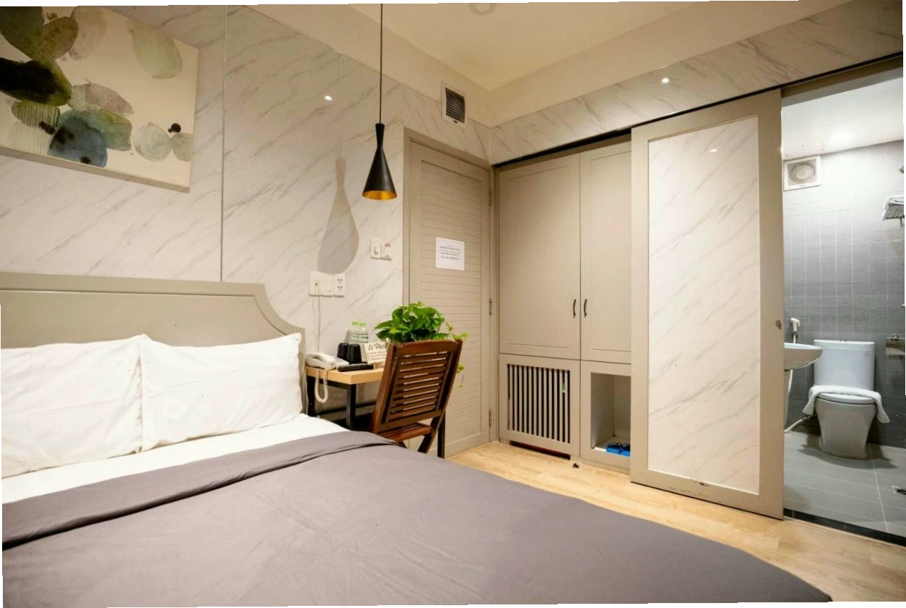 Một góc khách sạn giá rẻ tại TPHCM