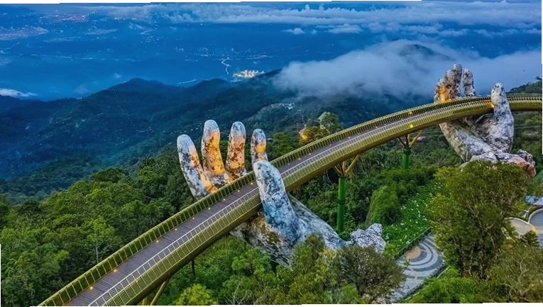 Một góc Làng Pháp tại Bà Nà Hills