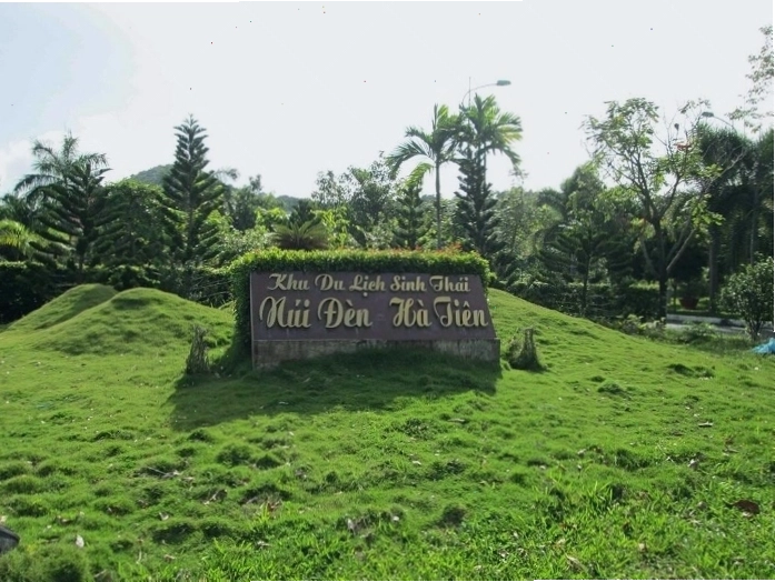 Một góc nghỉ dưỡng yên bình tại khu du lịch sinh thái Núi Đèn Hà Tiên