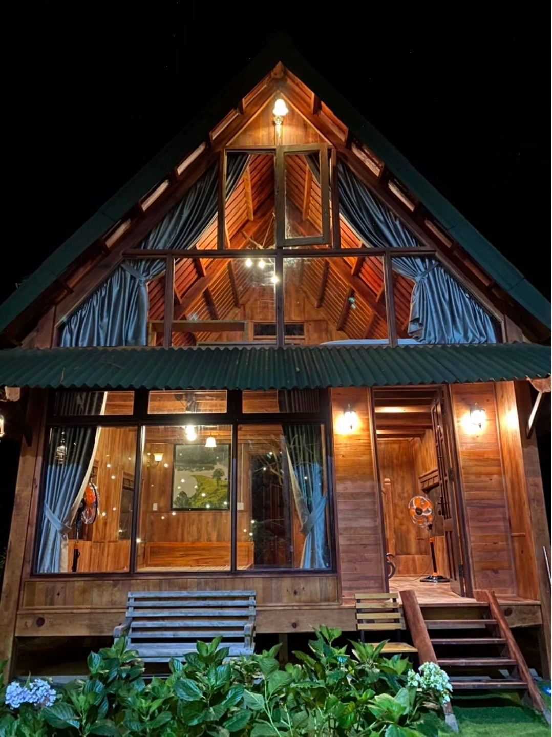 Một góc nhìn khác về kiến trúc bungalow tại Berry Valley Homestay
