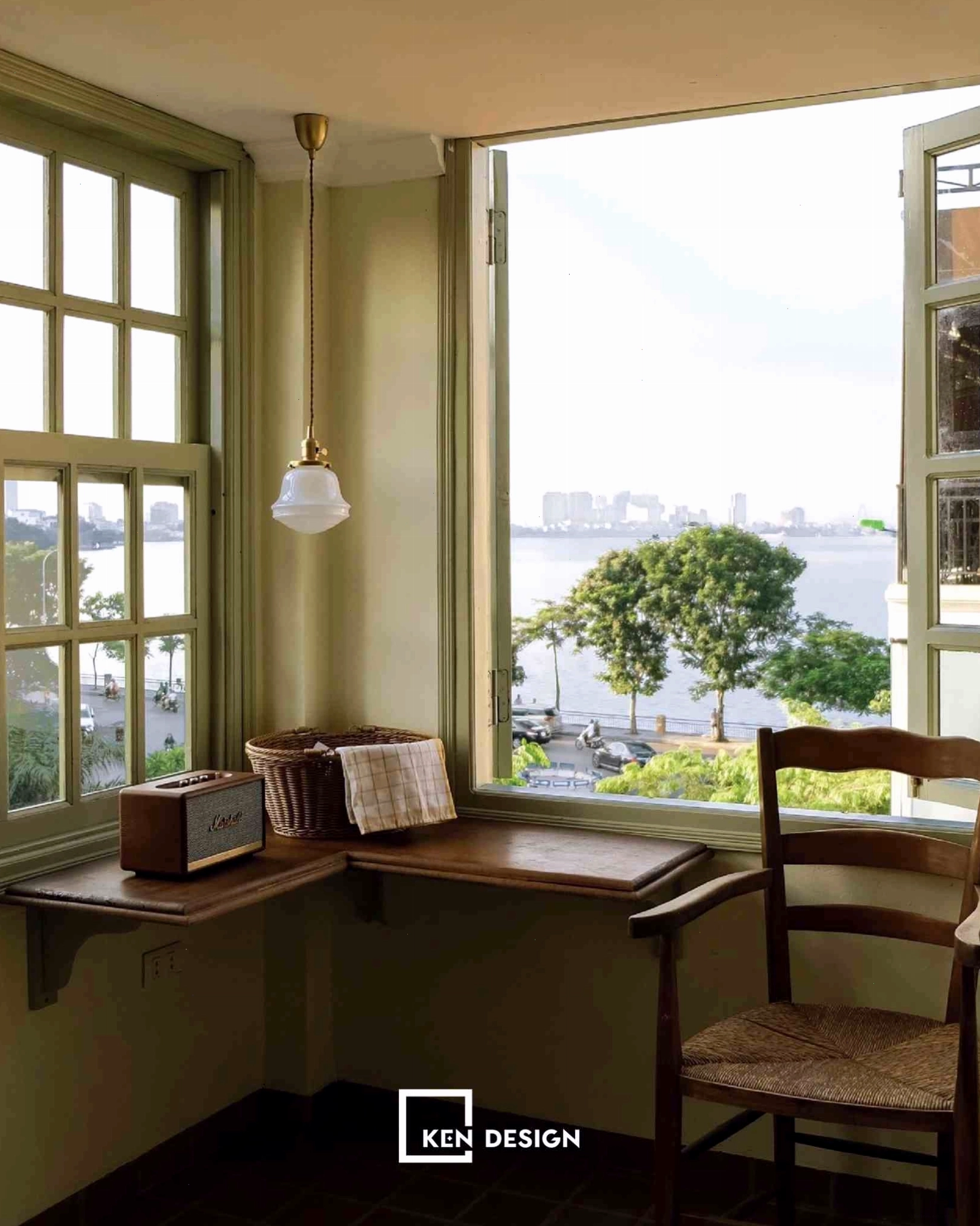 Một góc nhỏ trang trí độc đáo tại Camy Cafe Văn Cao