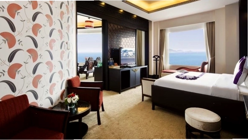 Một góc phòng ngủ khác tại khách sạn Michelia Nha Trang
