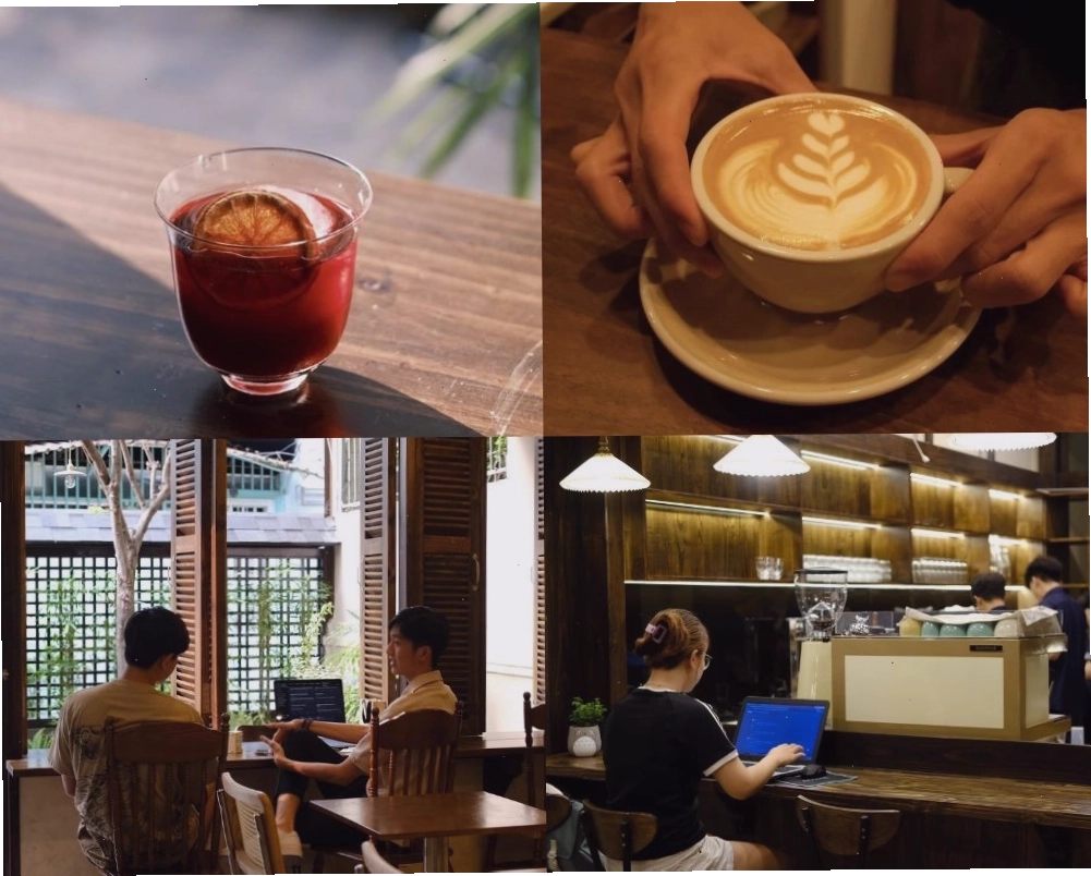 Một góc quán cafe Bình Thạnh ẩn mình trong hẻm nhỏ