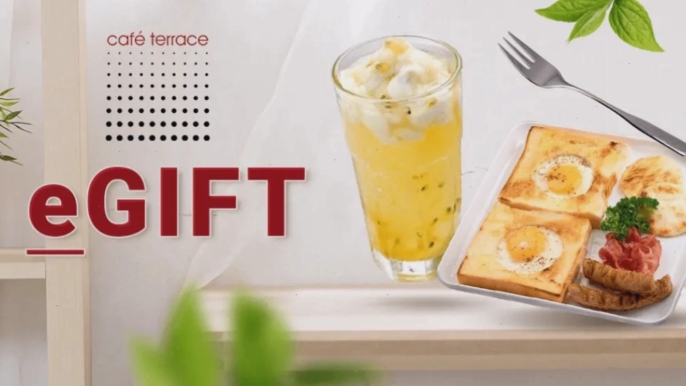Một góc trang trí ấn tượng tại Terrace Cafe