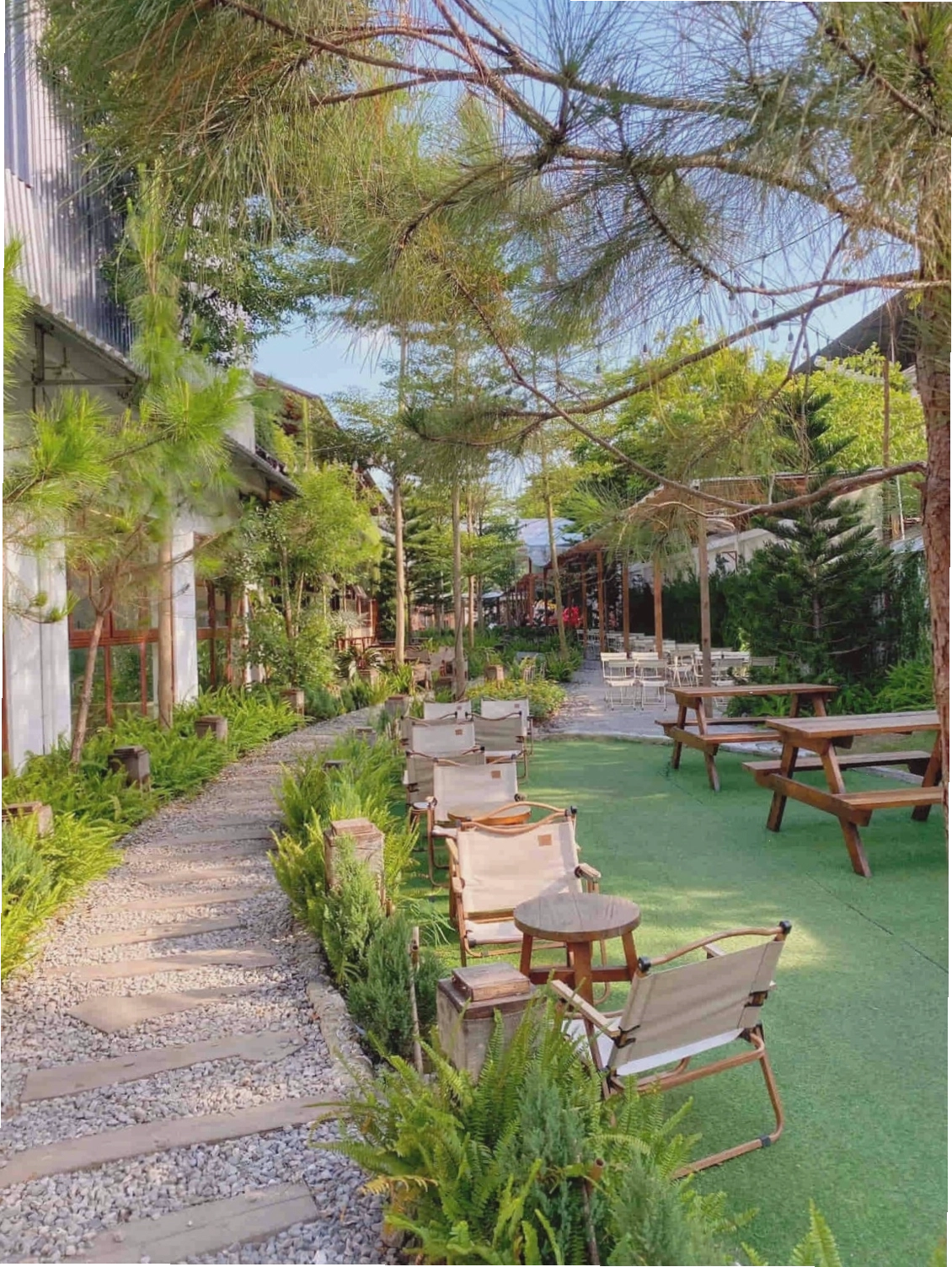 Một góc trang trí đẹp tại quán cafe Hải Dương