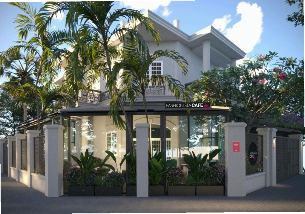 Một góc trang trí tinh tế tại Fashionista Café