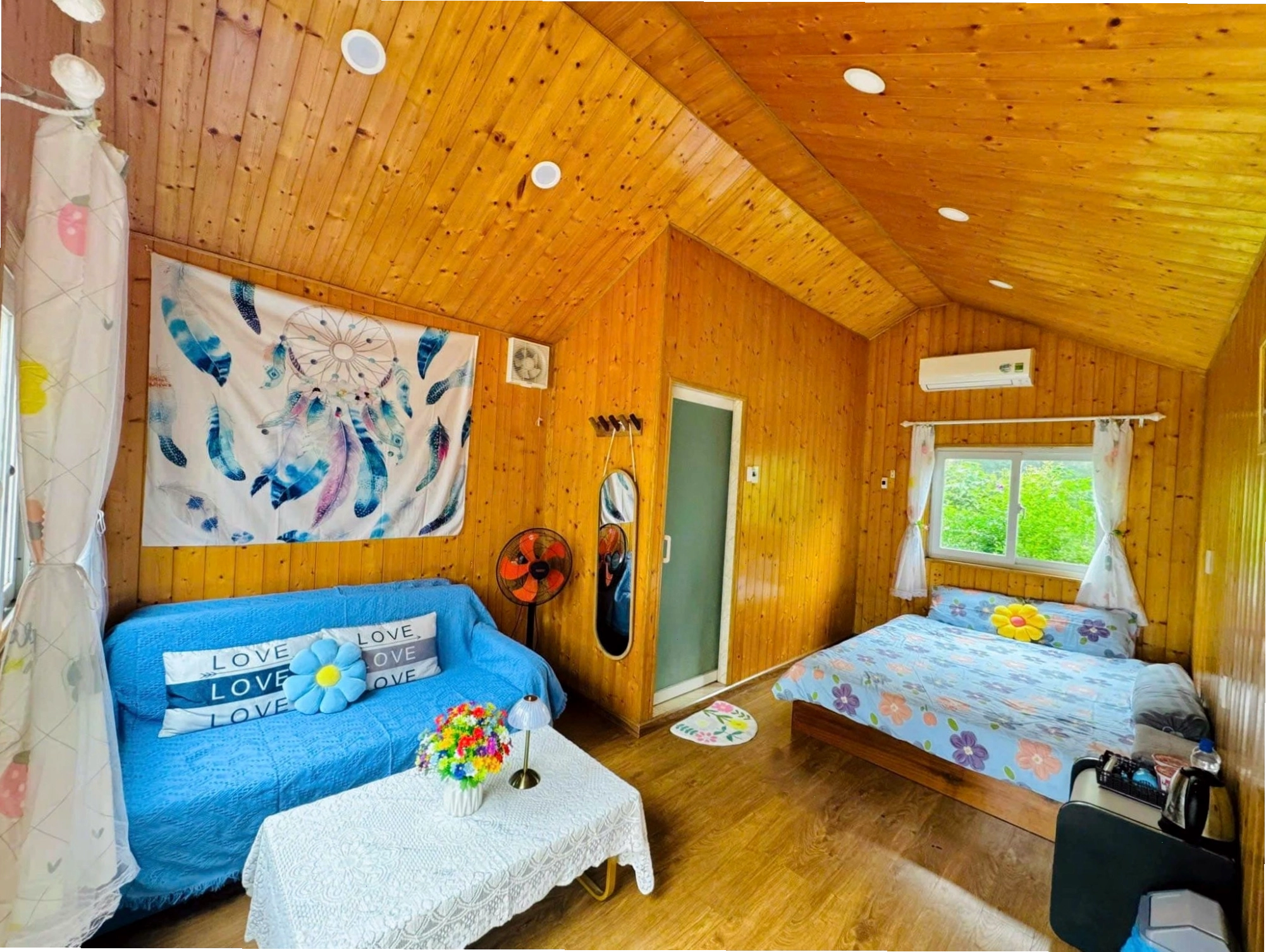 Một góc yên bình tại Henisi Homestay