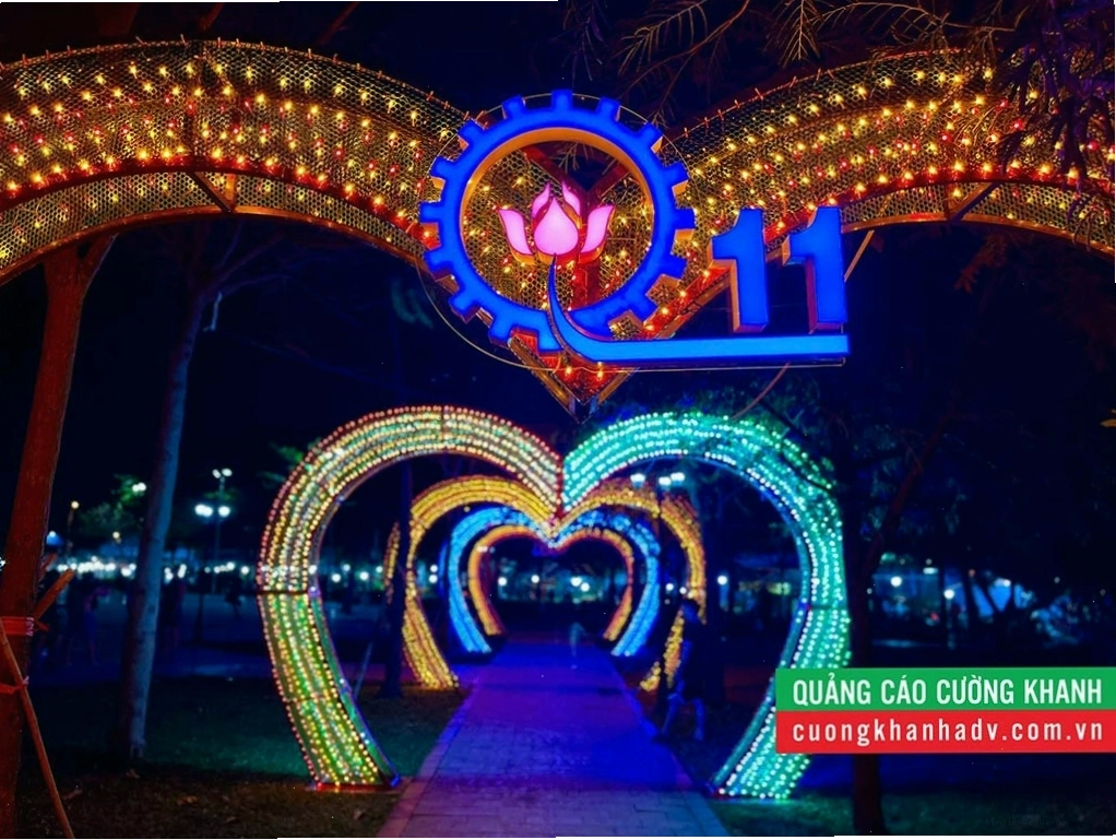 Một góc yên tĩnh trong công viên Dương Đình Nghệ