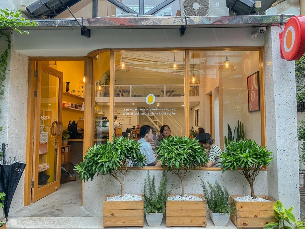 Một quán cafe đẹp với thiết kế ấn tượng tại Hà Nội