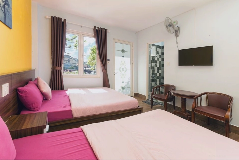 My House Homestay Đà Lạt với thiết kế pastel dịu dàng