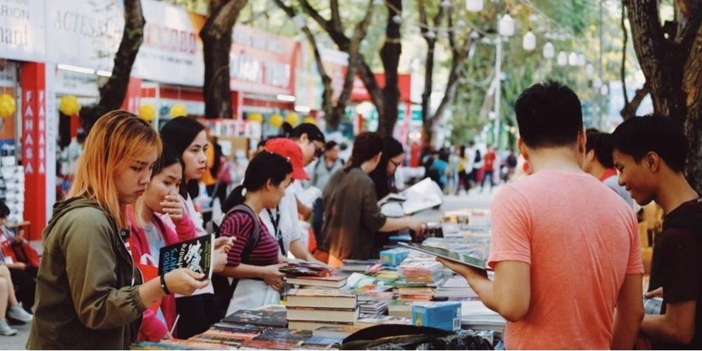 Ngày hội sách tại Công viên 23 tháng 9