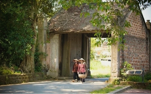 Ngôi nhà cổ với kiến trúc đặc trưng của làng quê Bắc Bộ