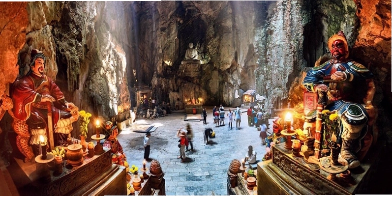 Ngũ Hành Sơn Đà Nẵng với những hang động và chùa chiền cổ kính