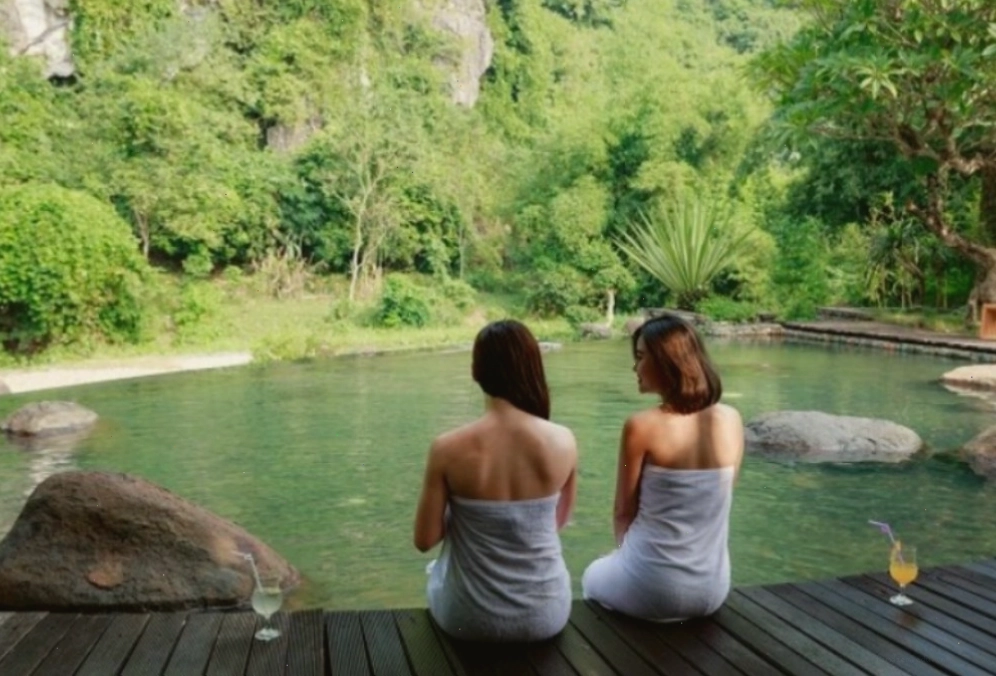 Nguồn khoáng tự nhiên giúp thư giãn tại Hasu Village
