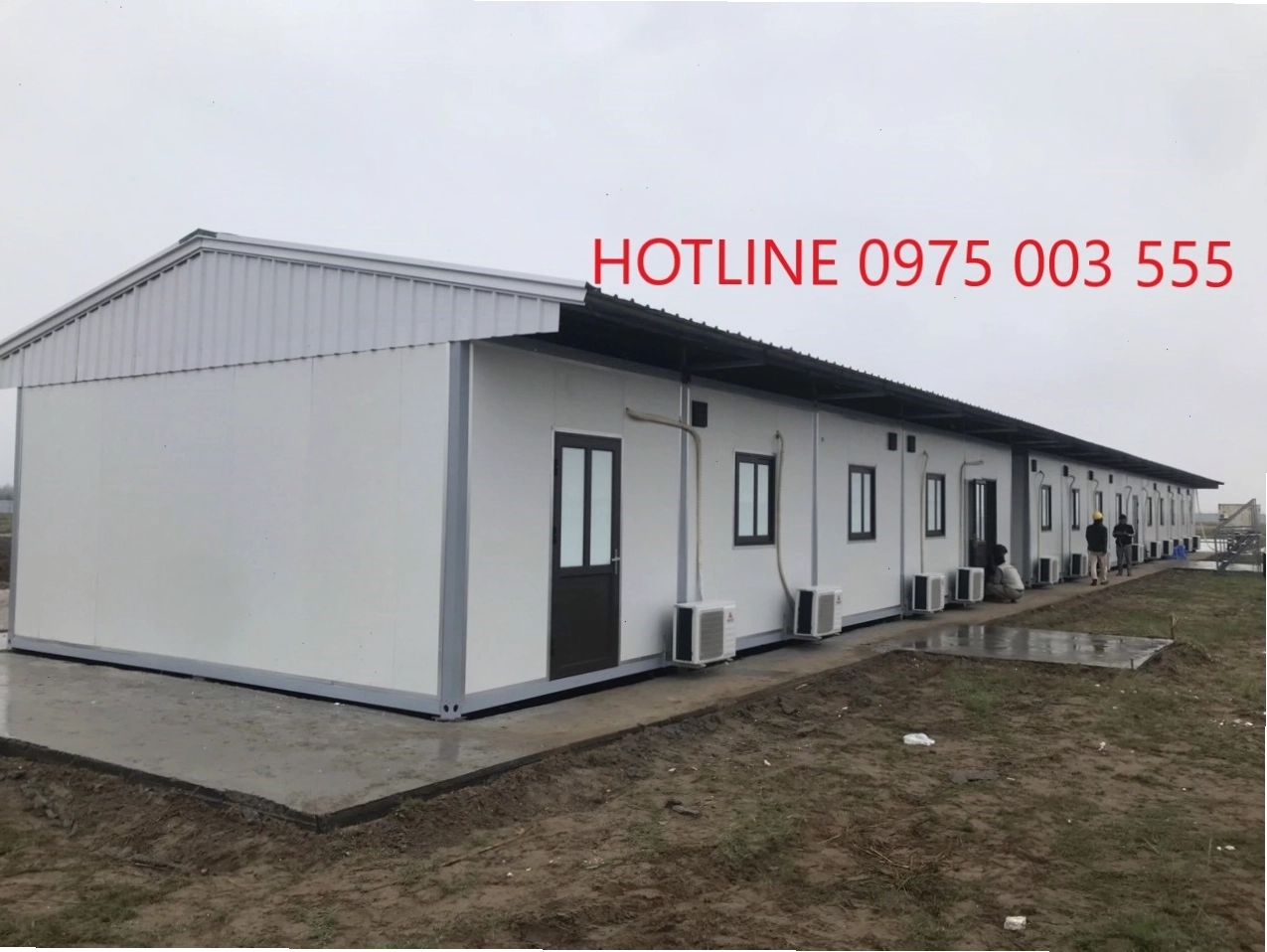 Nhà container lắp ghép Unit House tại dự án Flamingo Hải Tiến