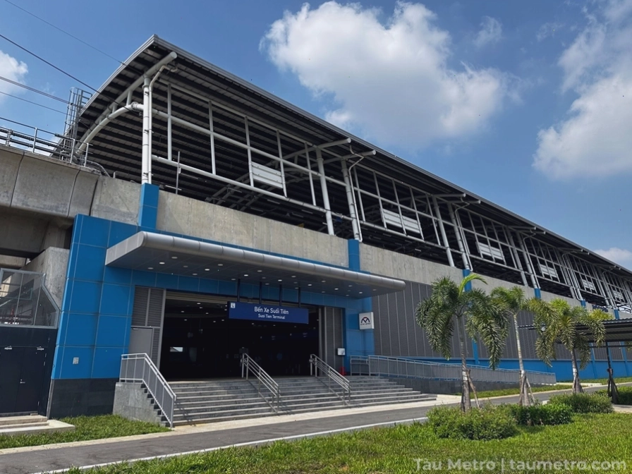 Nhà ga Metro Bến Xe Suối Tiên