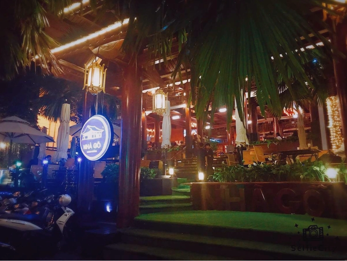 Nhà Gỗ Cafe, Wood House Coffee Cần Thơ với góc nhìn ấn tượng