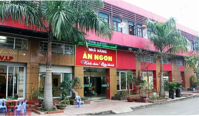 Nhà hàng Ăn Ngon Bắc Giang với không gian 2 tầng rộng rãi, thoáng đãng