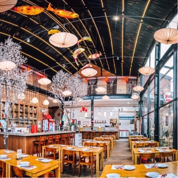 Nhà hàng buffet Little Tokyo với các món ăn Nhật Bản