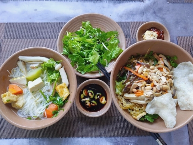 Nhà hàng Chay Sala Huế với các món ăn hấp dẫn