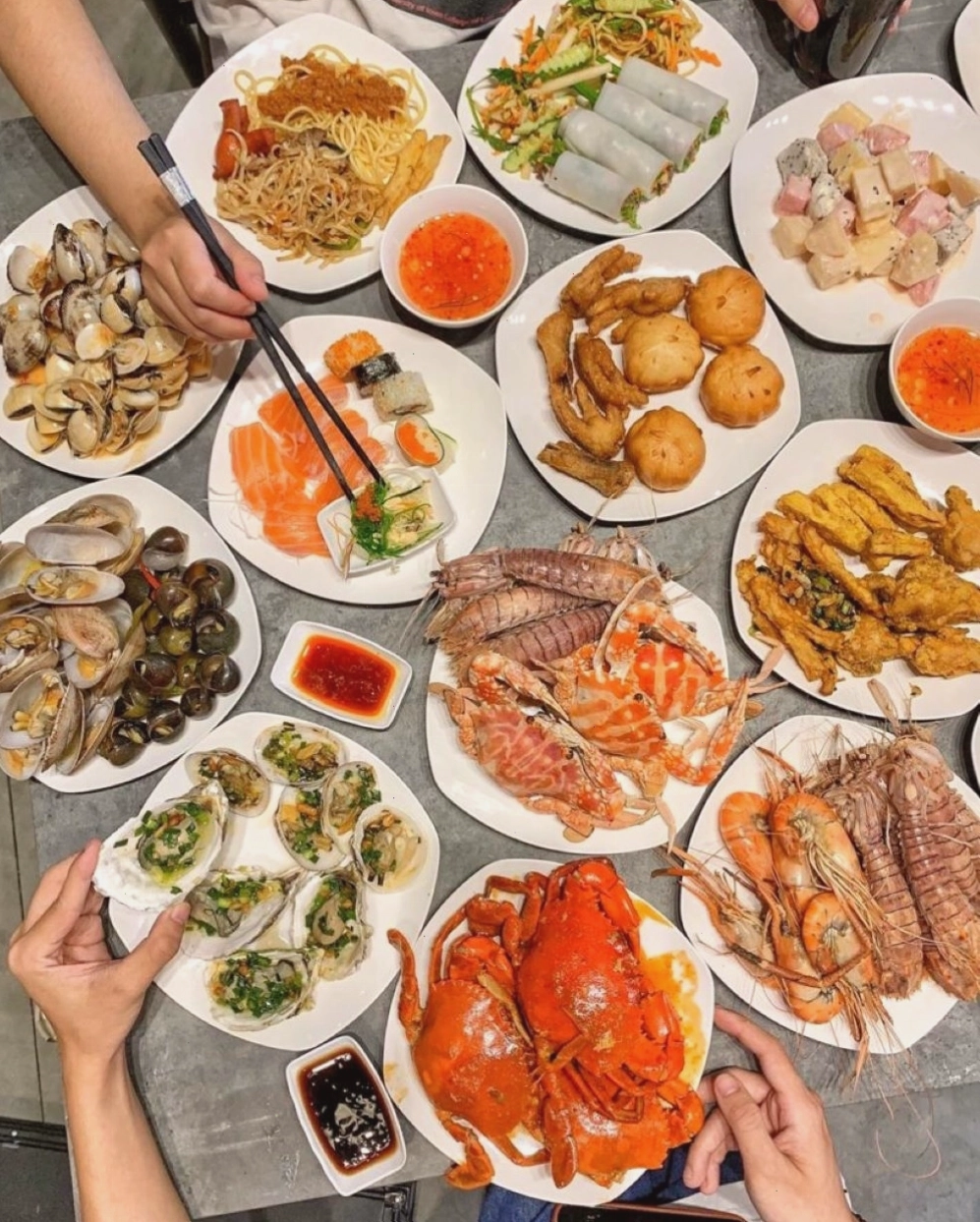 Nhà hàng hải sản ven biển Đồ Sơn