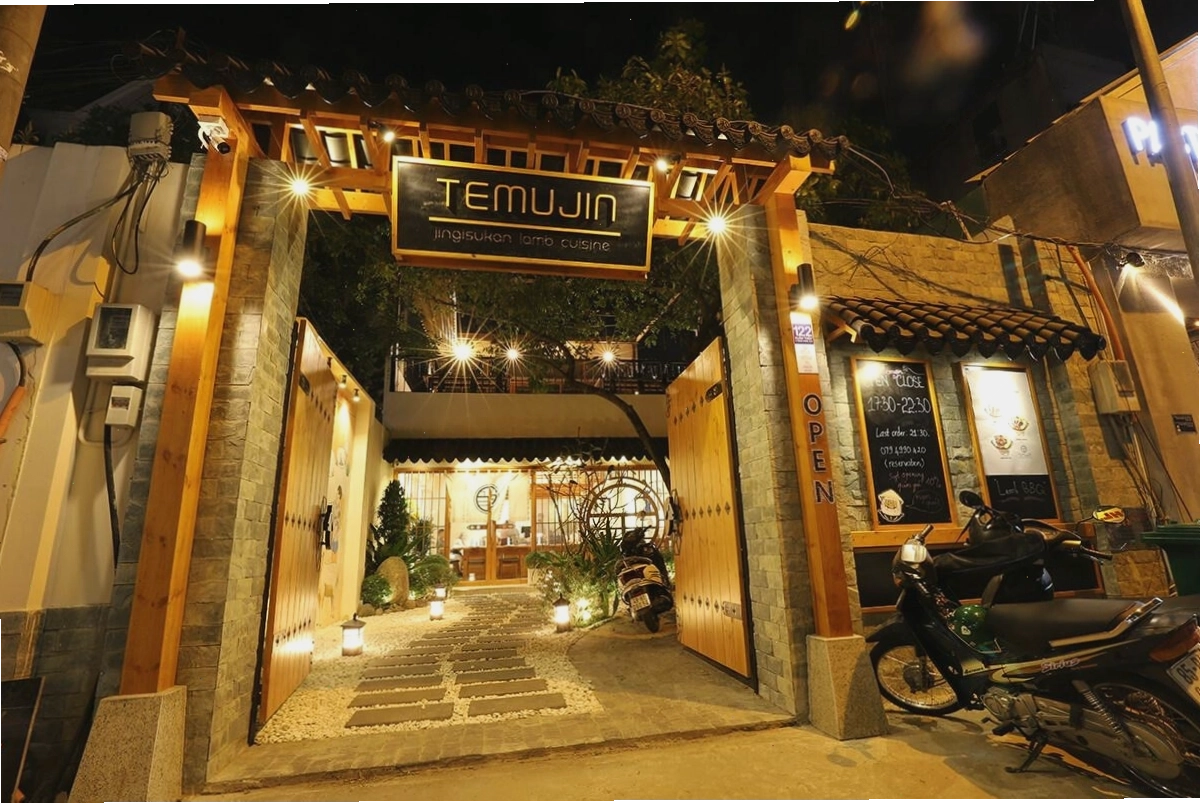 Nhà hàng Hàn Quốc Temujin với thiết kế độc đáo