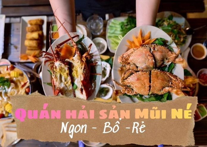 Nhà hàng Làng Chài Mũi Né: Khám phá tinh hoa ẩm thực biển