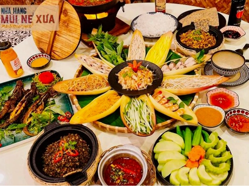 Nhà Hàng Mũi Né Xưa ghi dấu ấn với ẩm thực đậm vị truyền thống