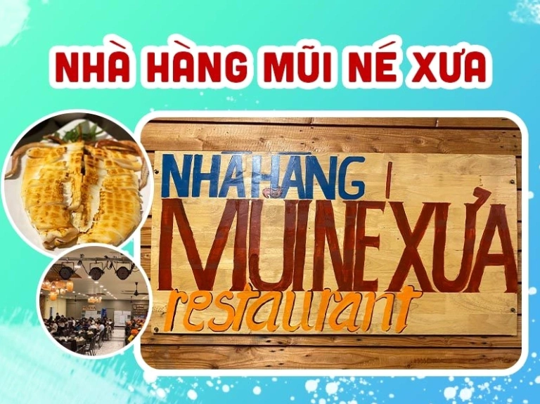 Nhà hàng Mũi Né Xưa Nét Hoài Cổ Giữa Lòng Biển Xanh