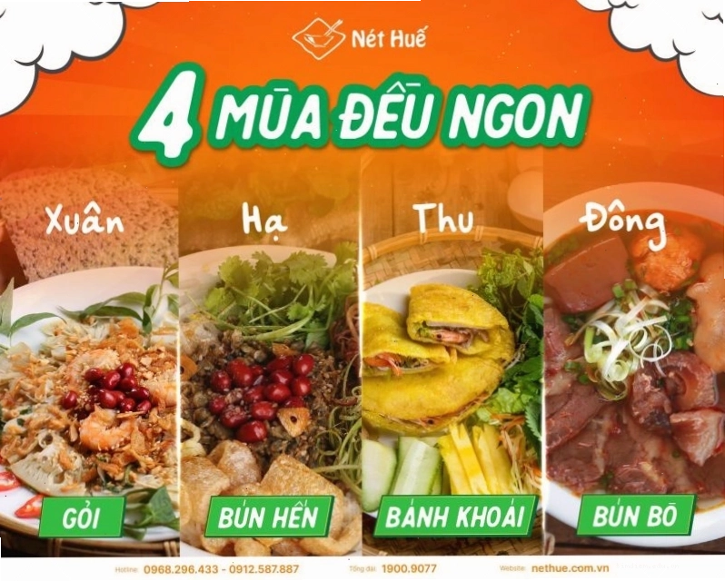Nhà Hàng Nét Huế với ẩm thực miền Trung đặc sắc