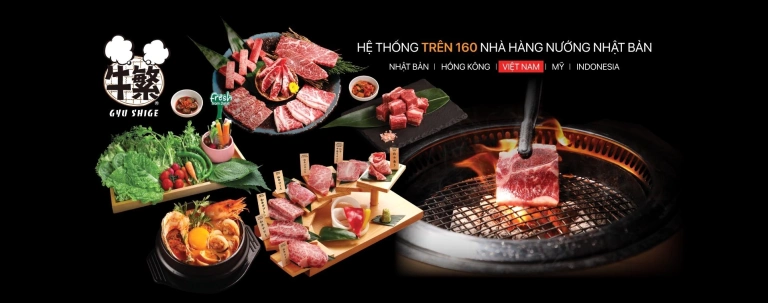 Nhà hàng Ngưu Phồn Gyu Shige: Khám phá tinh hoa ẩm thực nướng lẩu Nhật Bản tại TP.HCM