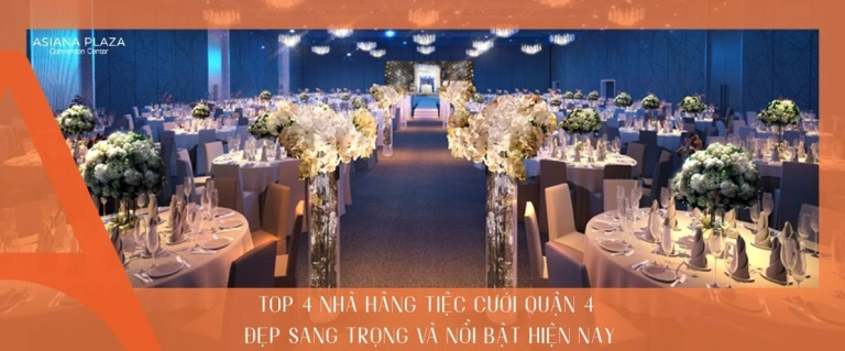 Nhà hàng Riverside Quận 4: Trải nghiệm ẩm thực và không gian tiệc cưới đẳng cấp